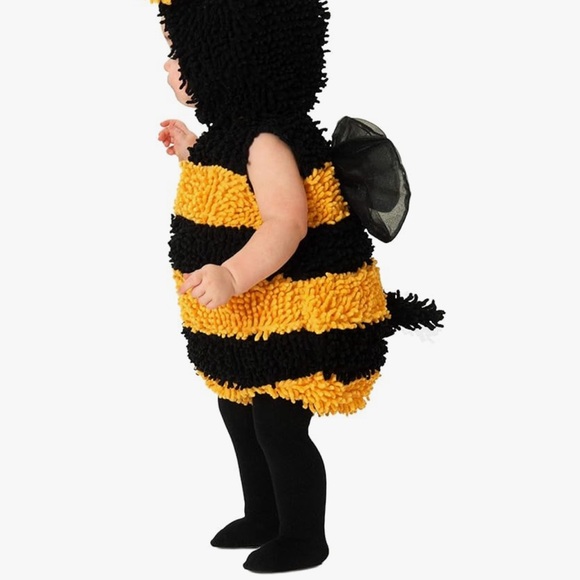 Rubie's Black and Yellow Bumblebee baby Costume and beekeeping suits - Picture 2 of 9